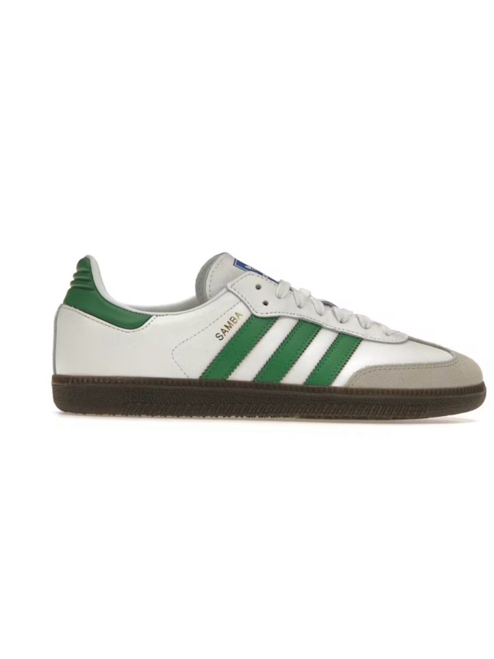 adidas Samba OG Green white size 7 men/8 women Sneakers NWT